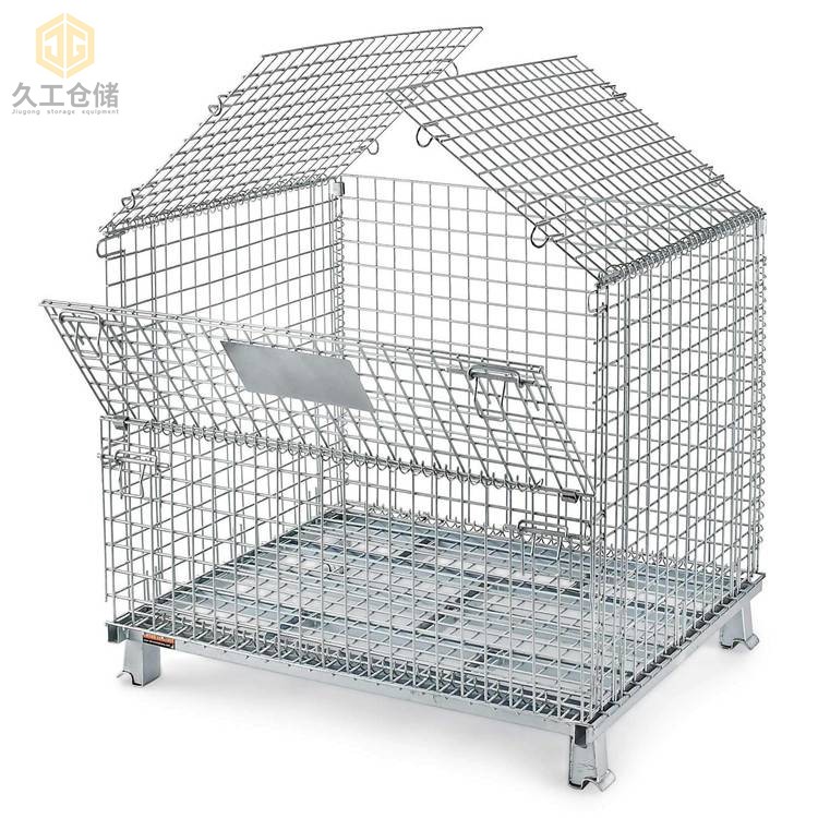 仓储物流行业的领导者 —— 折叠式仓储笼，南京久工仓储设备