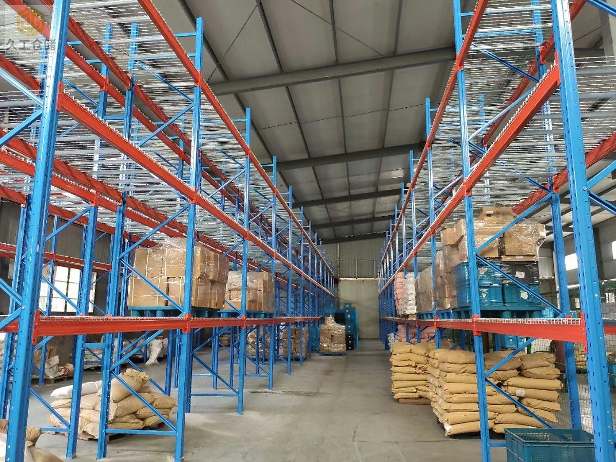 南京久工仓储-货架网层板现场实拍，南京钢层网厂家，支持非标定制！