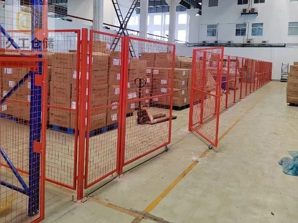 车间隔离网-仓库隔离网-护栏网厂家-南京隔断网实体工厂-久工仓储设备