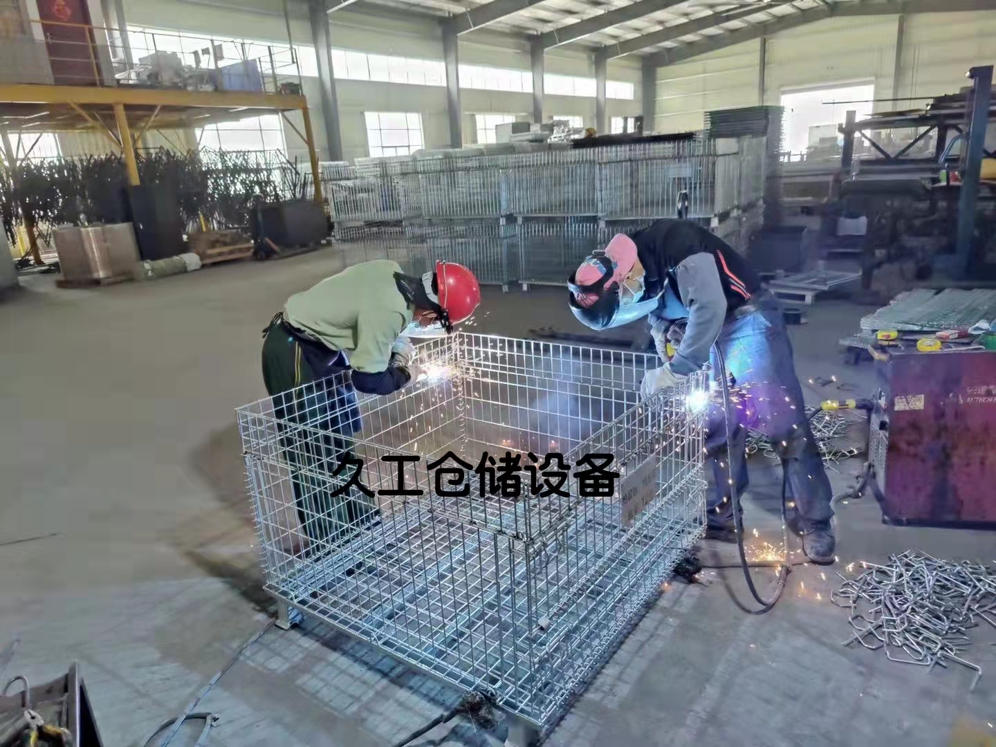 实拍久工仓储车间实况，日常生产展示，南京久工仓储实体工厂