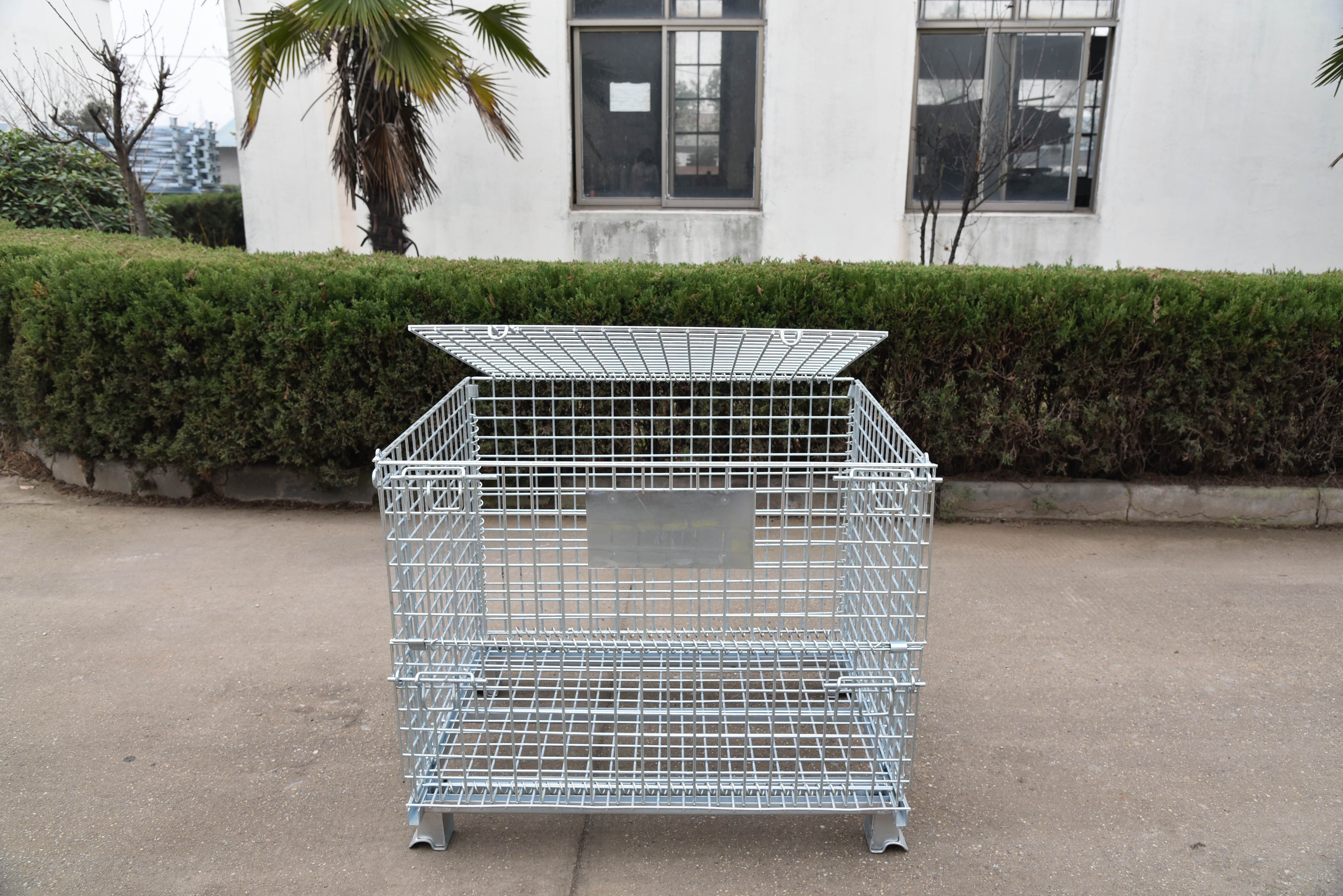 折叠式仓储笼-加盖仓储笼展示-有什么特点？南京仓储笼厂家-久工仓储设备
